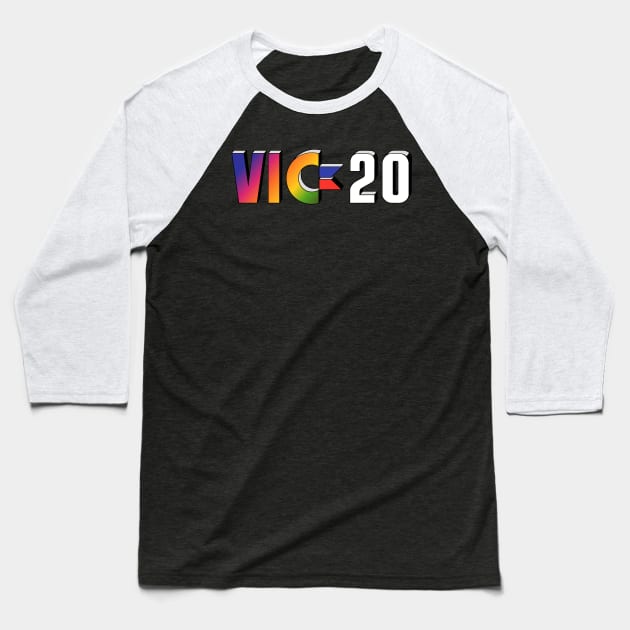 Vic-20 Baseball T-Shirt by Starkiller1701